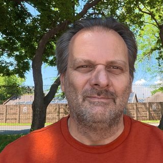 Raymond Koekemoer, the author, in a park